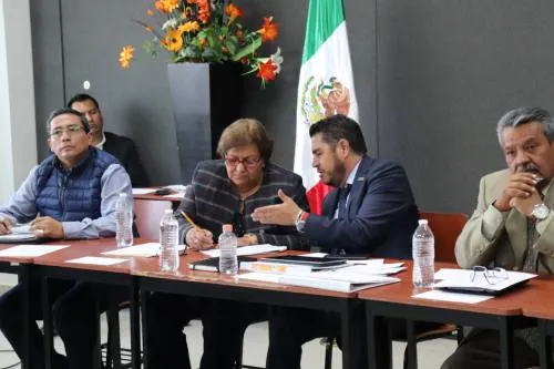 Preside Manuel Alonso reunión de seguridad en Texmelucan