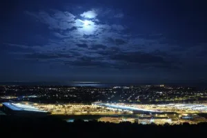 La “luna azul” que iluminó a la Tierra