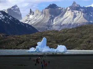 El Glaciar Grey sufre con el calentamiento climático