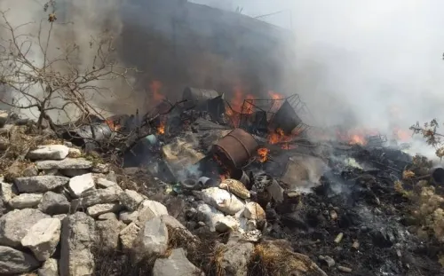 Se incendia vivienda en la colonia Ampliación Balcones del Sur