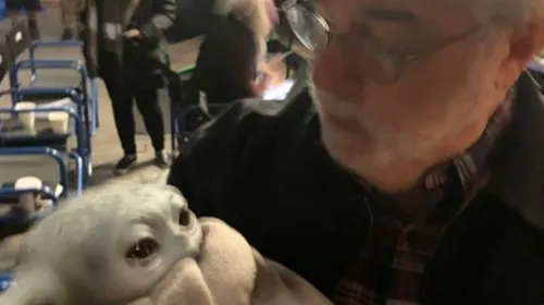 George Lucas aparece en fotografía con “baby Yoda”