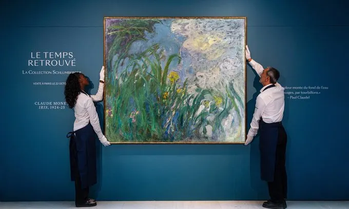 Iris de Claude Monet