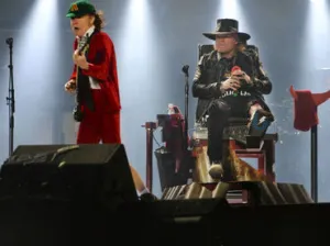 Portugal elogia debut de Axl Rose con ACDC