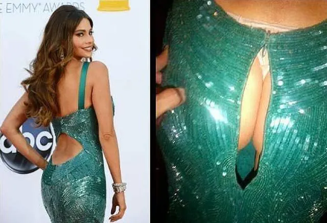 Sofía Vergara enseña el trasero en los Emmy