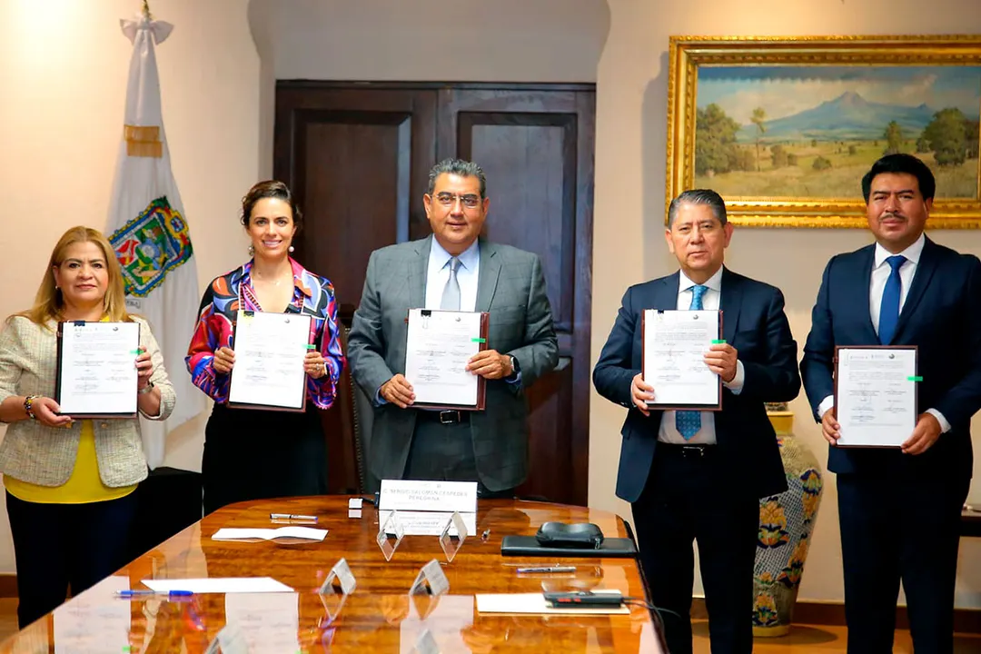 Gobierno Puebla Fge Anthus Convenio Contra Trata