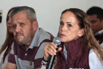 Olga Romero Garci-Crespo, dirigente de Morena en Puebla, se abre: si aspiro a la alcaldía de Tehuacán