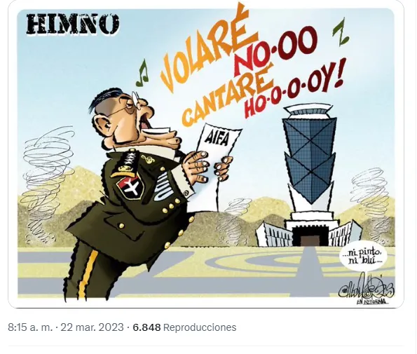 Reacciones himno AIFA