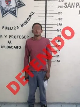 SSC de San Pedro evita robo a casa habitación y detiene a dos hombres