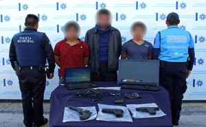 Detienen a banda delictiva que operaba en la capital