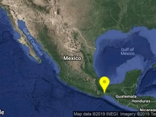 Ajustan a 5.1 la magnitud del sismo en Oaxaca