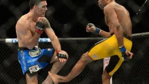 VIDEO: Terrible fractura de tibia sufre Anderson Silva durante pelea en la UFC