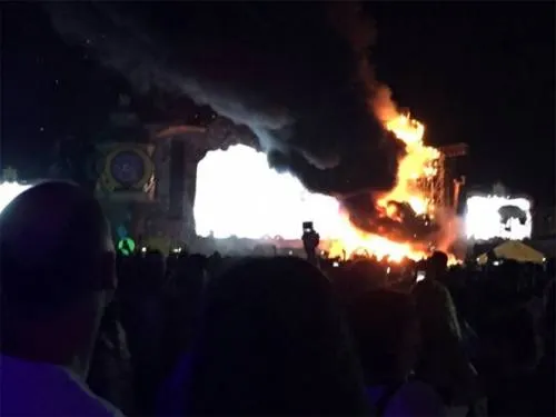 Video: Cancelan Tomorrowland Barcelona por incendio