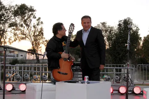 Alejandro Filio estrenó el teatro al aire libre de CU
