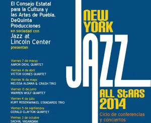 Inicia New York Jazz All Stars 2014 en el Auditorio de la Reforma