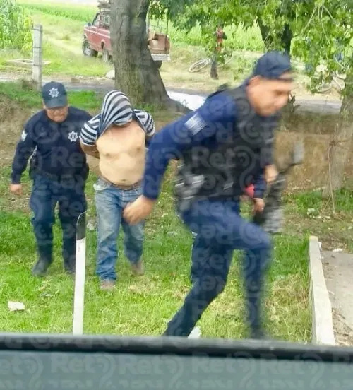 En enfrentamiento, detienen a delincuente en la México-Puebla