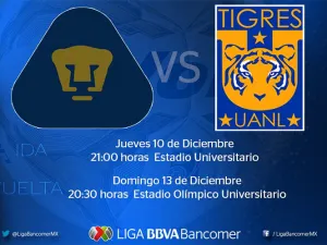 La final, el jueves y domingo