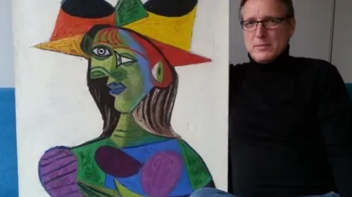 Hombre rasga Picasso valuado en 26.3 mdd