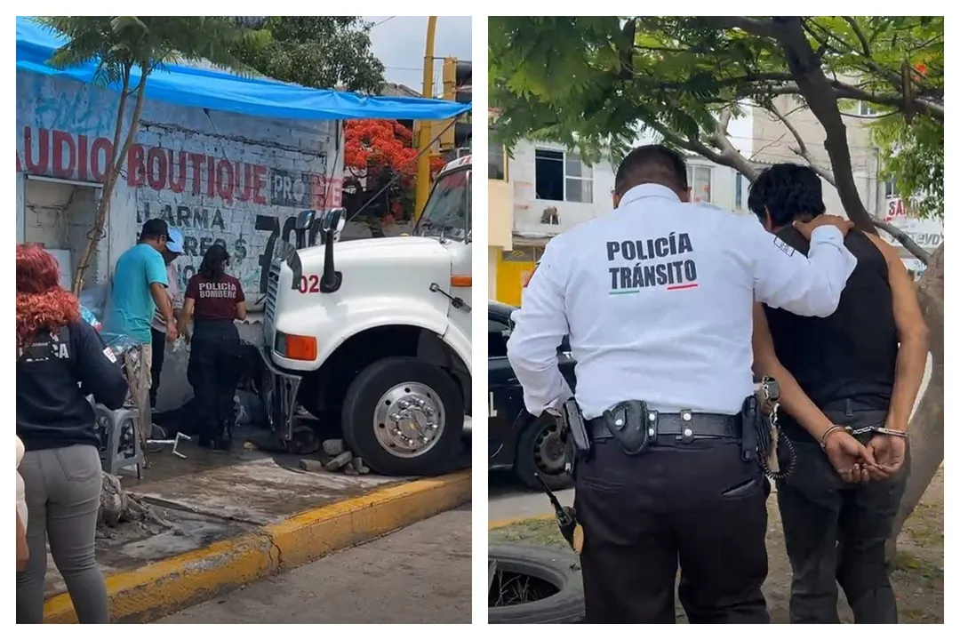 Grua Embiste Puesto Memelas Tehuacan