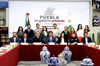 Partidos, INE, IEE y Gobierno de Puebla acuerdan un pacto de civilidad para el proceso electoral de 2024