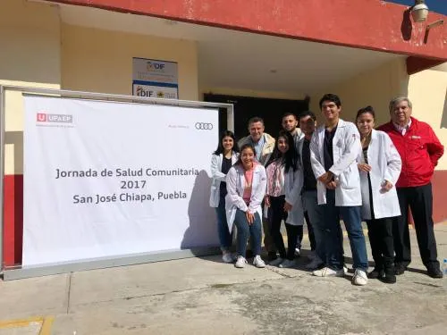 Audi México y la Upaep promueven el bienestar en San José Chiapa