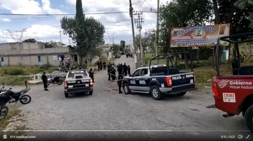 A balazos atacan a pareja en Texmelucan