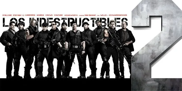 Los Indestructibles 2 alista estreno en cines