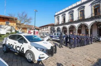 Gobierno estatal fortalece seguridad en Zacatlán con nuevas unidades policiales