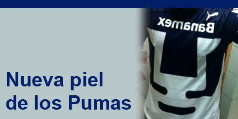 Nueva piel de los Pumas ya circula por la red