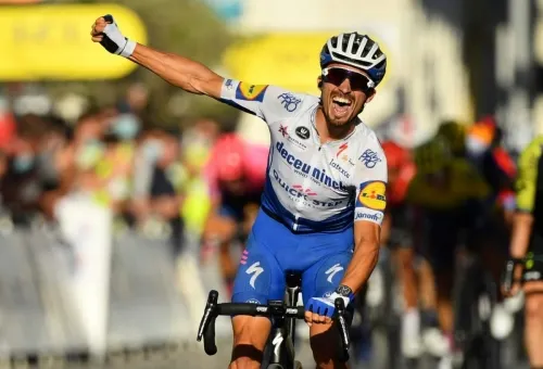 Julian Alaphilippe gana segunda etapa del Tour de Francia