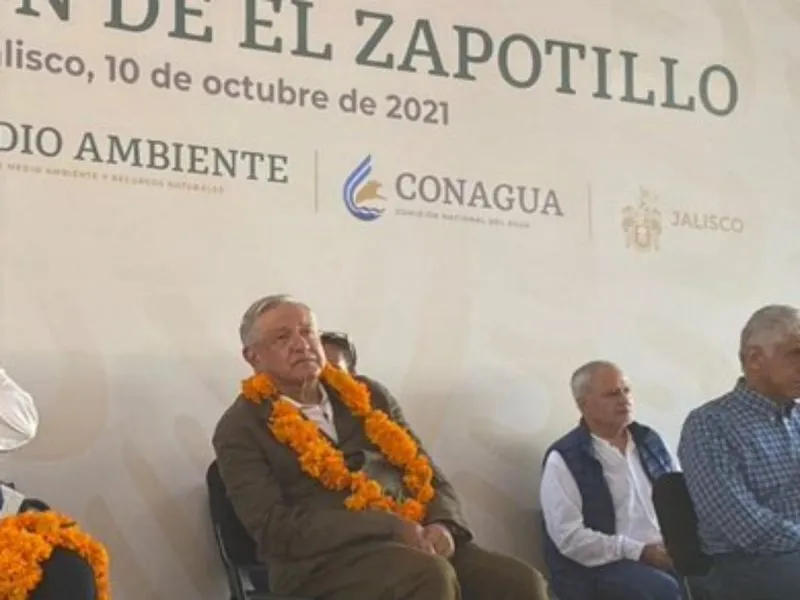 AMLO logra acuerdo para continuar trabajos en presa El Zapotillo