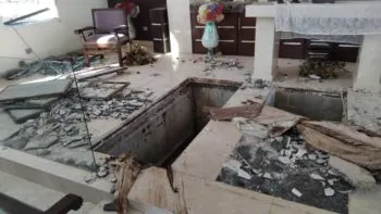 Destruyen mausoleo familiar de Dámaso López, “El Licenciado”, y roban dos cuerpos