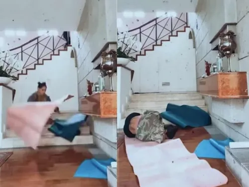 Bárbara de Regil se cae de las escaleras y fans le hacen memes