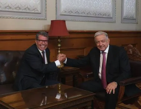 Ricardo Monreal Ávila y Andrés Manuel López Obrador/ Foto: Twitter @RicardoMonrealA