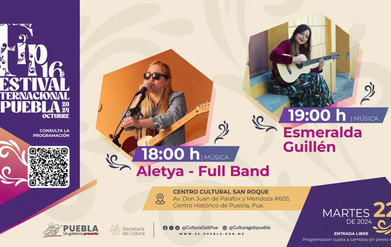 Presentará Secretaría de Cultura conciertos de cantautoras en Centro Cultural San Roque