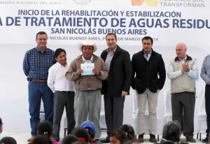 RMV pone en marcha rehabilitación de planta de tratamiento en San Nicolás Buenos Aires
