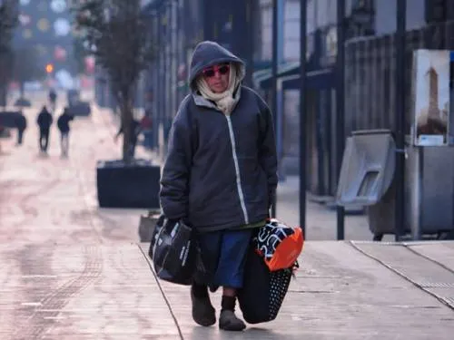 Prevén temperatura de -5 grados y nevadas para el miércoles