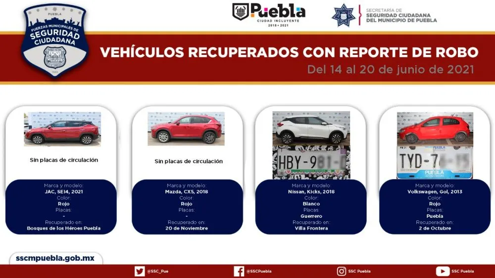 Foto: SSC Puebla