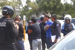 Jugadores del Puebla movilizan a la policía por supuesta portación de arma