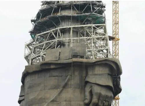 La monumental estatua más alta del mundo está casi terminada