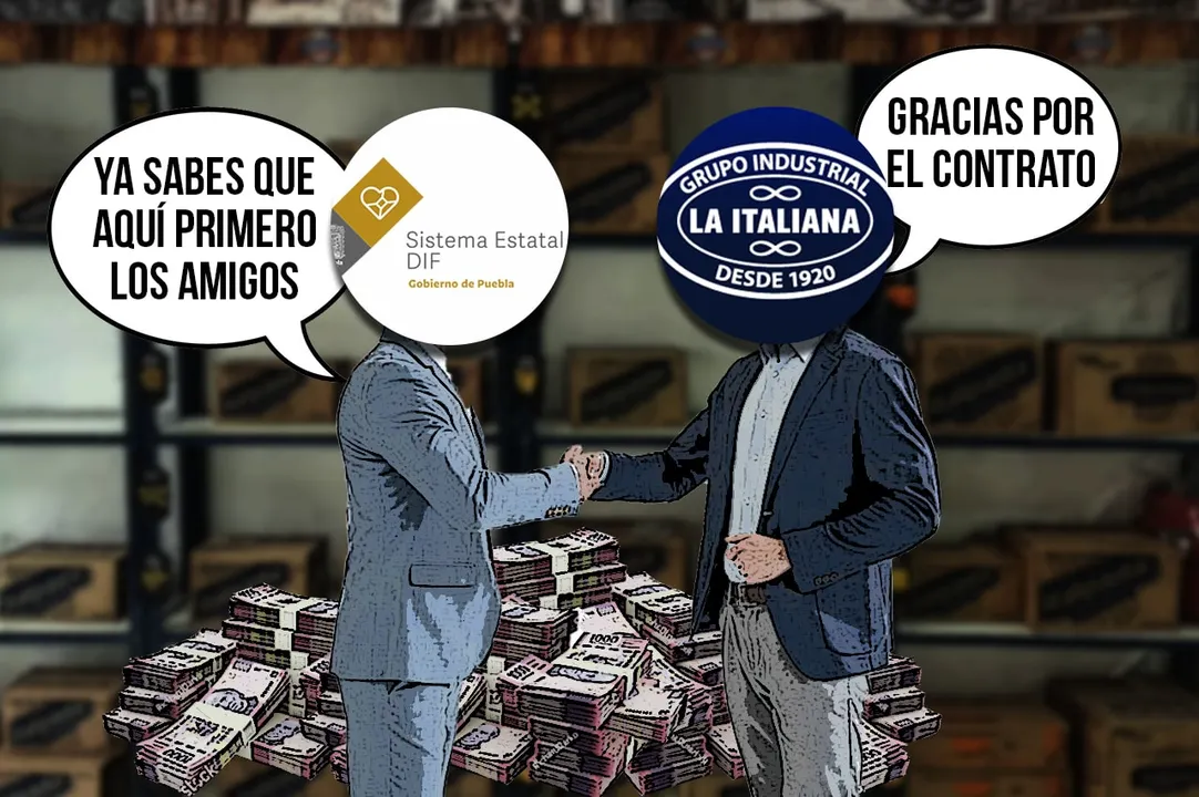 Favorecen a La Italiana con contrato millonario del DIF