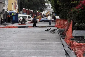 Obras en la 11 Norte-Sur, con atrasos importantes