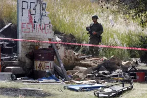 Explosión de cohetería mata a 4 personas en San Pedro