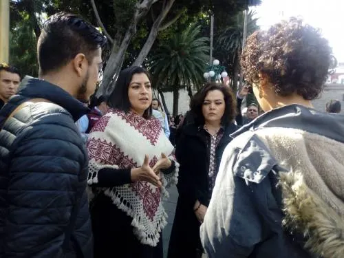 Tras el sismo, Claudia Rivera reporta saldo blanco en la capital