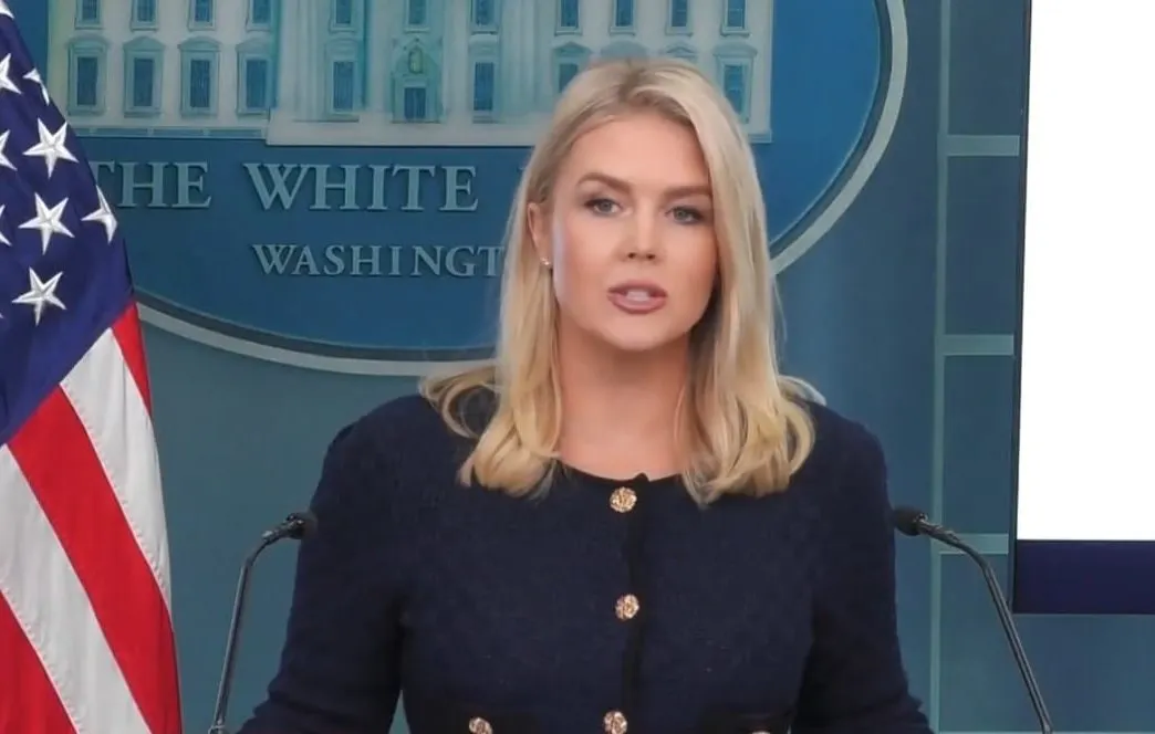 Karoline Leavitt, secretaria de prensa de la Casa Blanca