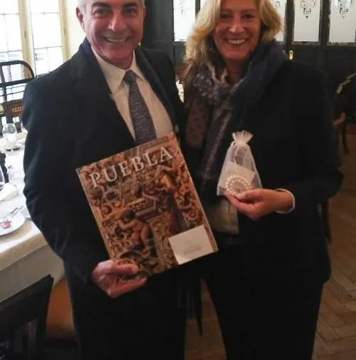 Tony Gali se reúne con Ute Rettler