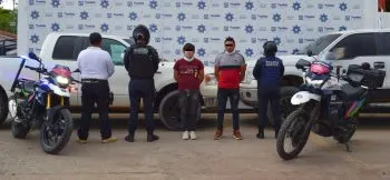 Policía municipal de Puebla rescató a 28 migrantes en la Calzada Ignacio Zaragoza