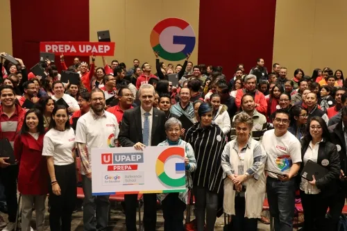 Prepas Upaep recibe certificación Google Reference School