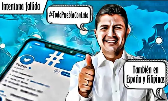 El fracaso del hashtag contratado por Eduardo Rivera