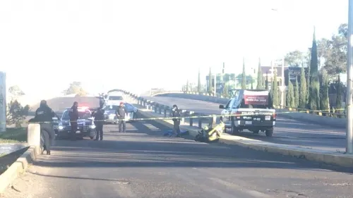 Muere Policía Auxiliar tras sufrir un accidente automovilístico