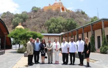 Impulsa gobierno de Sergio Salomón comercialización de productos poblanos de EE.UU